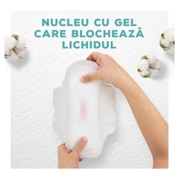 Absorbante Cotton Protection Night (mărimea 3), 8 buc