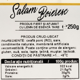 Salam boieresc 250g