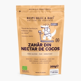 Zahăr din nectar de cocos ecologic, nerafinat 200g
