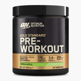 Pre Workout Gold Standard, Green Apple, 330g