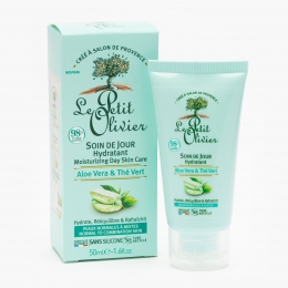 Gel de curățare exfoliant pentru față aloe vera & ceai verde pentru ten normal și mixt 150ml