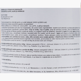 Granola cu ciocolată Chocolate Triple 500g