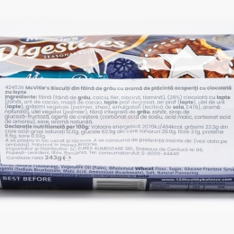 Biscuiți digestivi cu ciocolată și aromă de plăcintă 243g