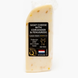 Brânză de capră cu coriandru și schinduf 130g