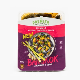 Midii cu lemongrass Bangkok eco 500g