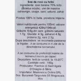Măslinescu - Sos cu hribi 180g