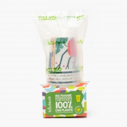 Pahare din carton 120ml 15 buc