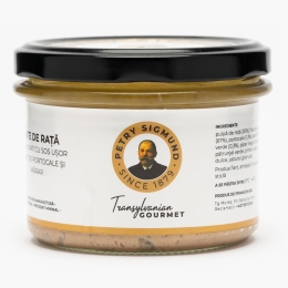 Pate de rață cu sos ușor sărat de portocale 190g