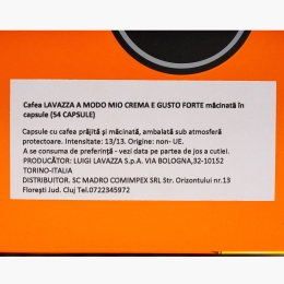 Crema e Gusto Forte, 54 băuturi, 405g capsule cafea 