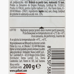 Brânză Parmigiano Reggiano cu pastă tare, maturată 15 luni 200g