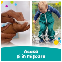Șervetele umede pentru bebeluși, Fresh Clean, 52 buc