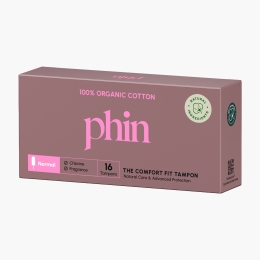 Tampoane din bumbac organic, 16 buc