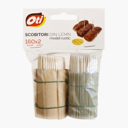 Scobitori 65 mm în tub decorativ rustic, diverse modele