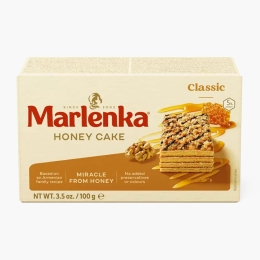 Prăjitură cu miere și nucă Classic 100g