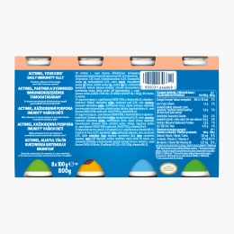 Iaurt de băut cu piersică 8x100g