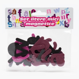 Set litere mici magnetice