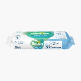 Șervețele umede Harmonie Aqua, 0% plastic, 48 buc