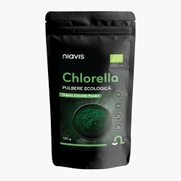 Chlorella pulbere ecologică 125g