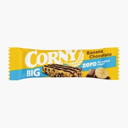 Baton de cereale cu ciocolată și banane, fără zahăr, 40g