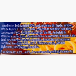 Brânză rasă pentru paste 100g