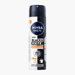 Deodorant antiperspirant spray Men Black&White Invisible Ultimate Impact 150ml