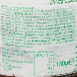 Orez vegan ciocolată 180g