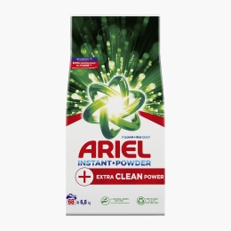 Detergent de rufe pudră, +Extra Clean Power, 68 spălări, 6.8 kg