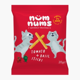 Sticksuri eco cu roșii și busuioc 20g, +7 luni