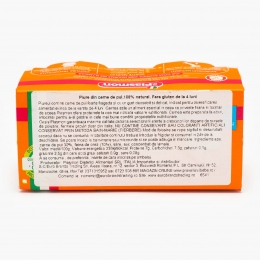 Piure din carne de pui de la 4 luni 2x80g