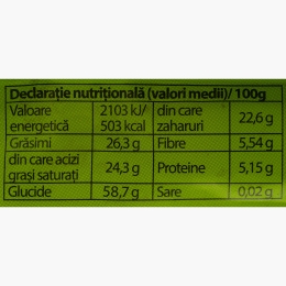 Mini-rondele din orez cu glazură de cacao 24g