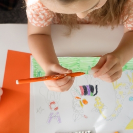 Set markere colorate ultralavabile Kids 12 buc