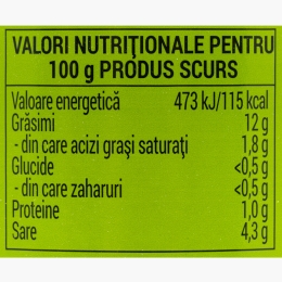 Măsline verzi umplute cu ardei roșu 300g