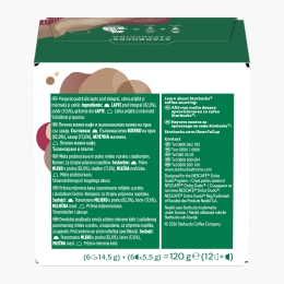 Cappuccino, 6 băuturi, 120g, capsule cafea