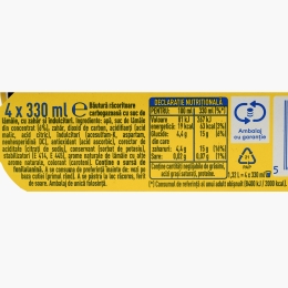 Băutură carbogazoasă lămâie doză 4x0.33l
