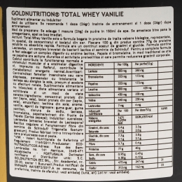 Total Whey Protein vanilie 2kg