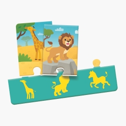 Joc Baby Montessori "Ce animal este?"