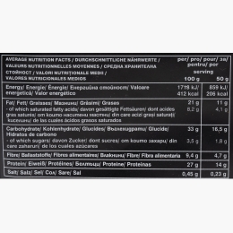 Granola proteică eco cu arahide și cacao, fără gluten 300g