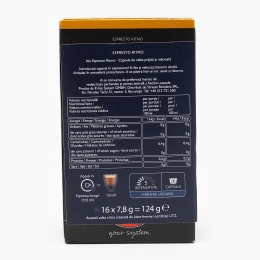 Capsule cafea Ritmo Lungo 16 băuturi 124g