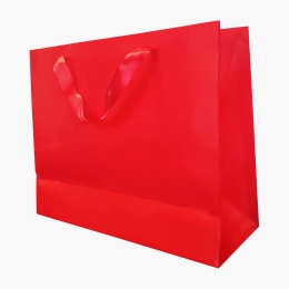 Pungă cadou plastifiată L, 32x26x12cm