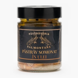 Păstrăv somonat în ulei 250g