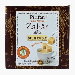 Zahăr brun cuburi 500g
