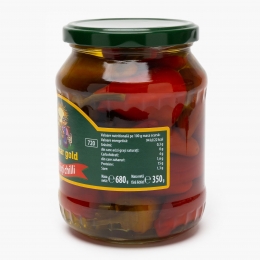 Ardei iuți chilli în oțet 680g