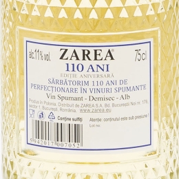 Vin spumant alb demisec Crystal Collection, 11%, 750ml