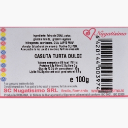 Turtă dulce căsuță 100g