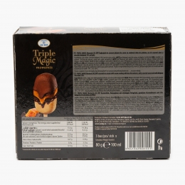 Înghețată caramel și cioco belgiană 3x80g