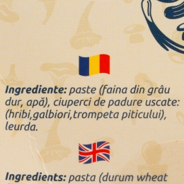 Paste cu ciuperci de pădure 200g