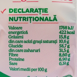 Biscuiți cu năut, ghimbir și coacăze, fără zahăr adăugat 100g