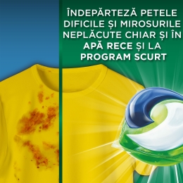 Detergent de rufe capsule All-in-One Pods Color, 120 spălări, 120 buc