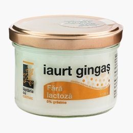 Iaurt gingaș fără lactoză, 5% grăsime, 190g