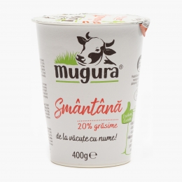 Smântână 20% grăsime 400g